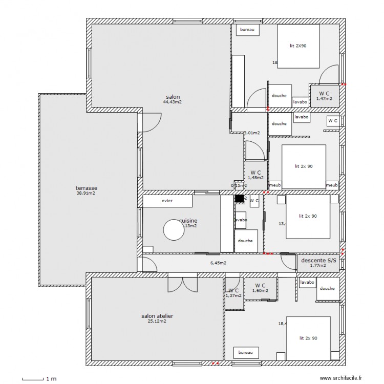 maison_mer3_doublé_ideale. Plan de 0 pièce et 0 m2