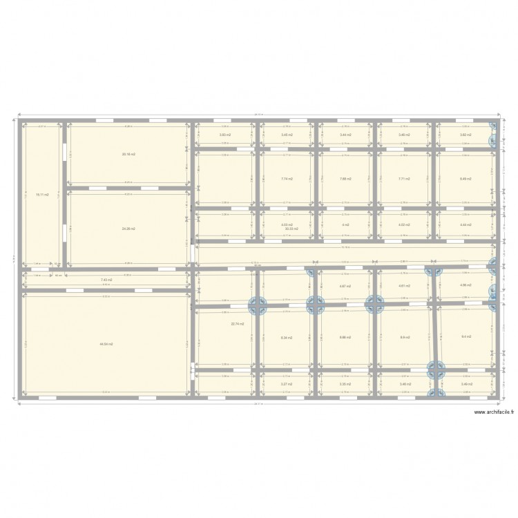 HOTEL ANOURATKENZA. Plan de 0 pièce et 0 m2