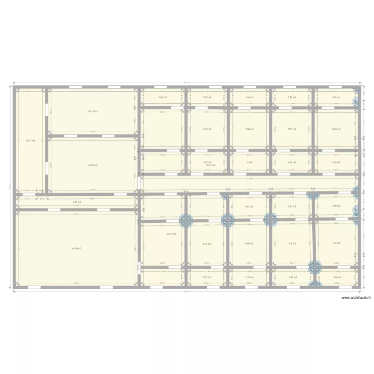 HOTEL ANOURATKENZA. Plan de 