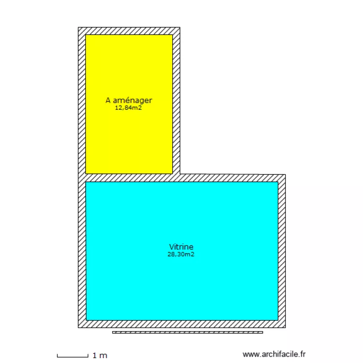 Commerce St Germain. Plan de Commerce St Germain. Plan de