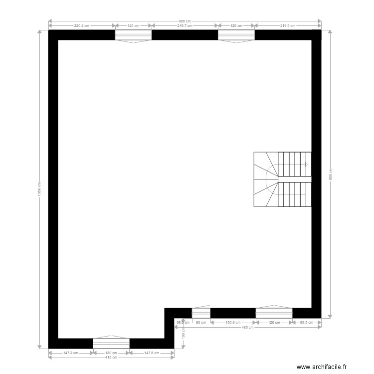 plan cote r1. Plan de 0 pièce et 0 m2