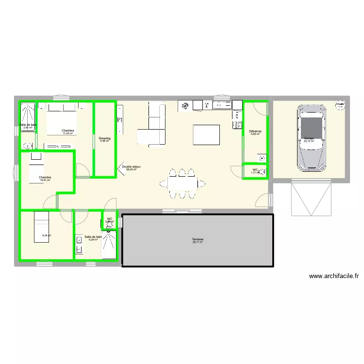 Maison du bonheur . Plan de Maison du bonheur . Plan de
