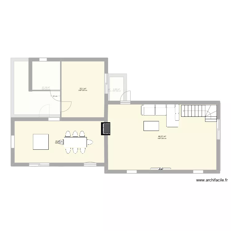 callian def sous sol. Plan de 