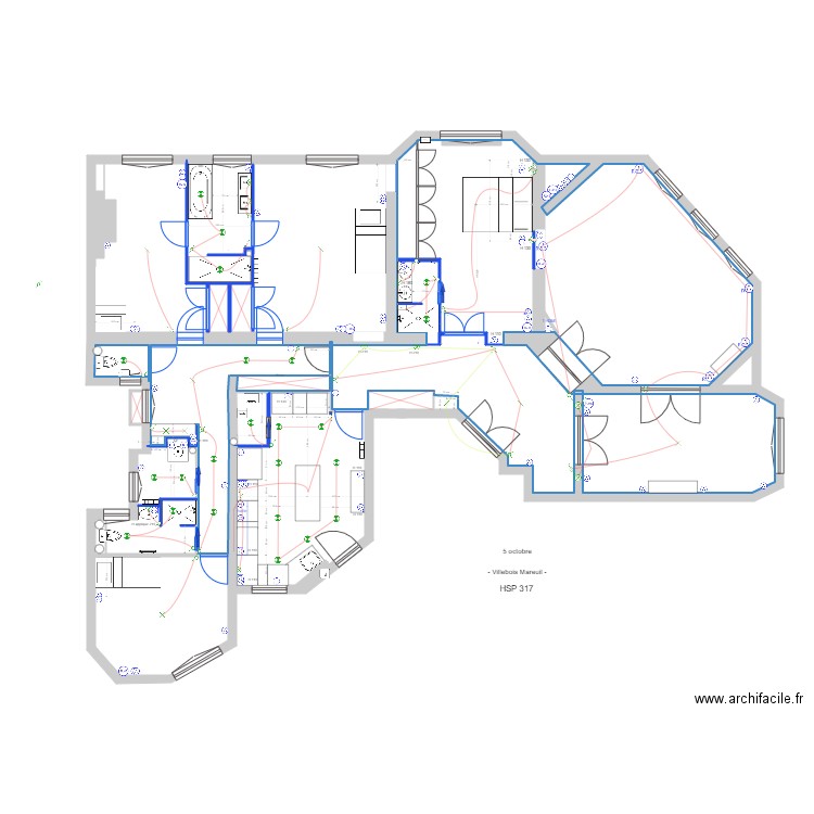 17 eme elec 2 octobre. Plan de 0 pièce et 0 m2