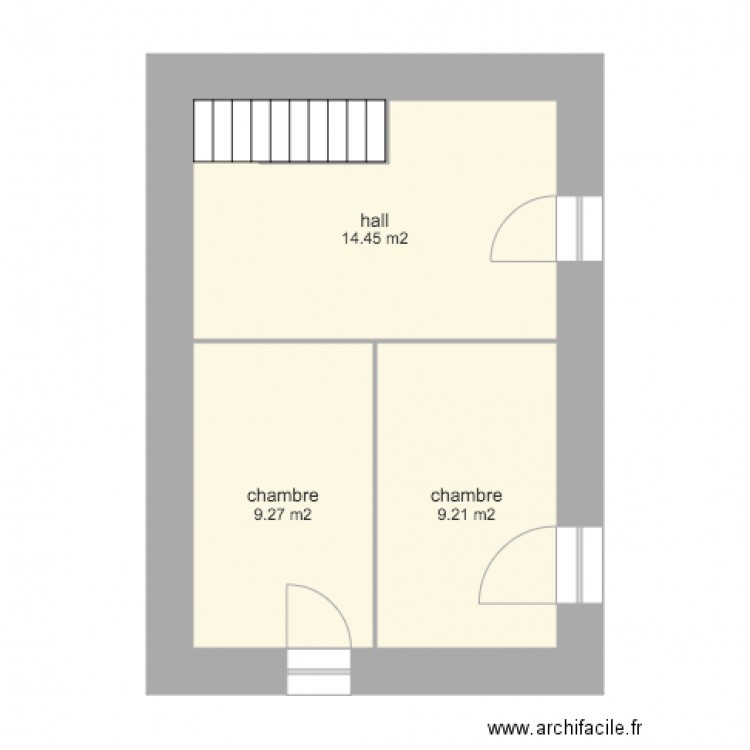 plan pontille etage. Plan de 0 pièce et 0 m2