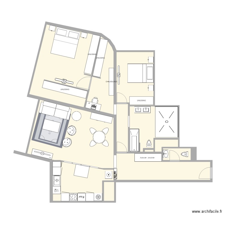 BALARD D. Plan de 0 pièce et 0 m2