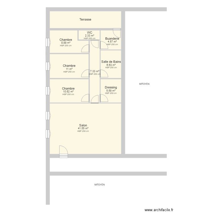 CURABA. Plan de 0 pièce et 0 m2