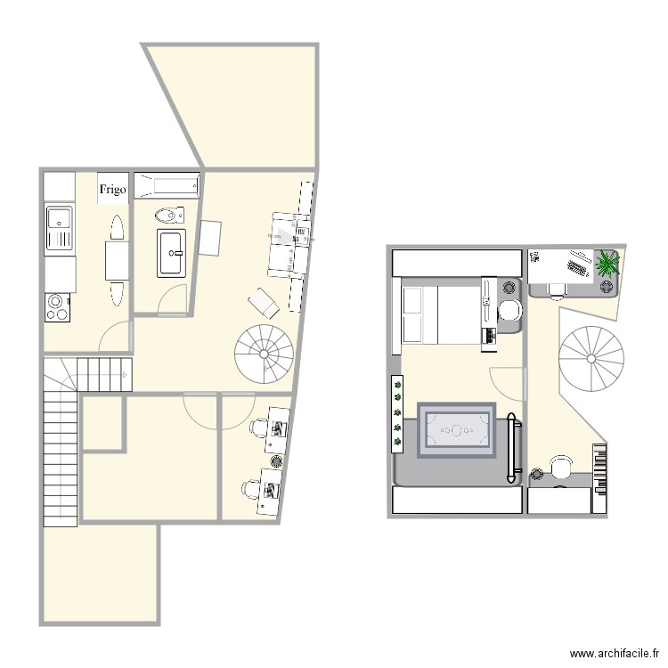 Maison 10 republique. Plan de 0 pièce et 0 m2