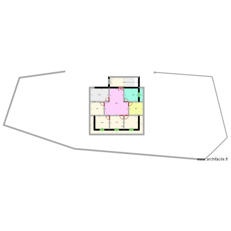 maison nadir. Plan de 0 pièce et 0 m2