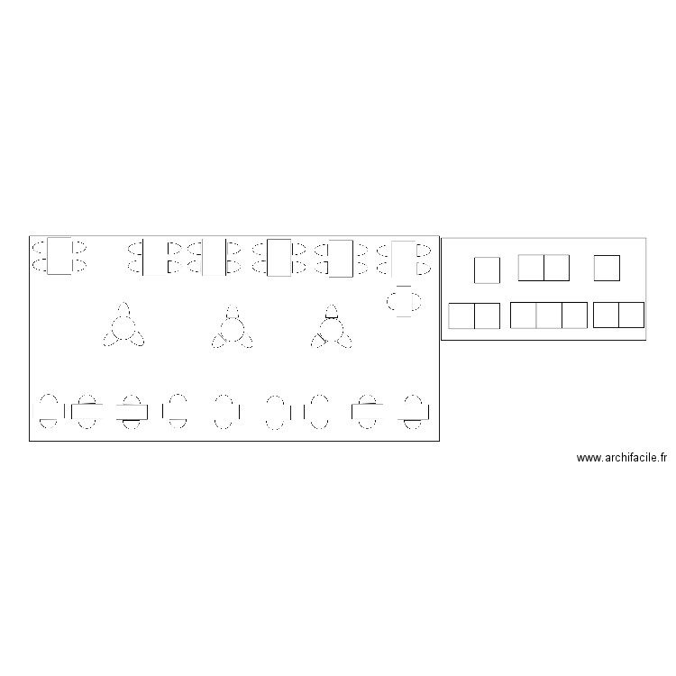 PLAN SALLE CASABOHA. Plan de 0 pièce et 0 m2