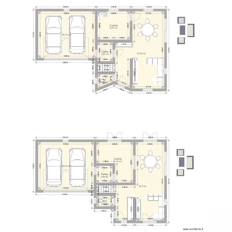 plan maison weitel