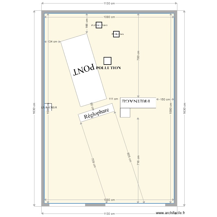 essai 1 . Plan de 0 pièce et 0 m2