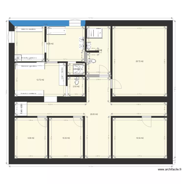 chez moi 6. Plan de chez moi 6. Plan de