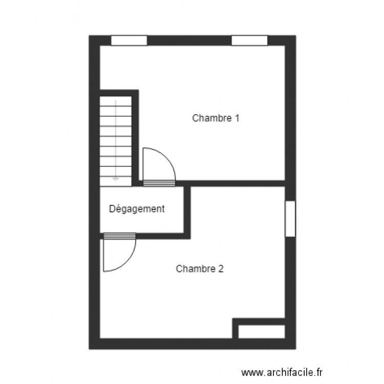 22 tanneries lot 3 1ETG. Plan de 0 pièce et 0 m2