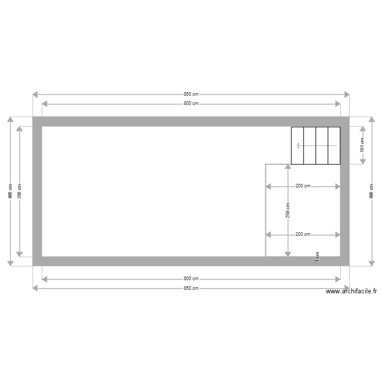 plan piscine. Plan de 0 pièce et 0 m2