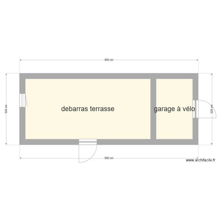 terrasse ASC OPMH. Plan de 0 pièce et 0 m2
