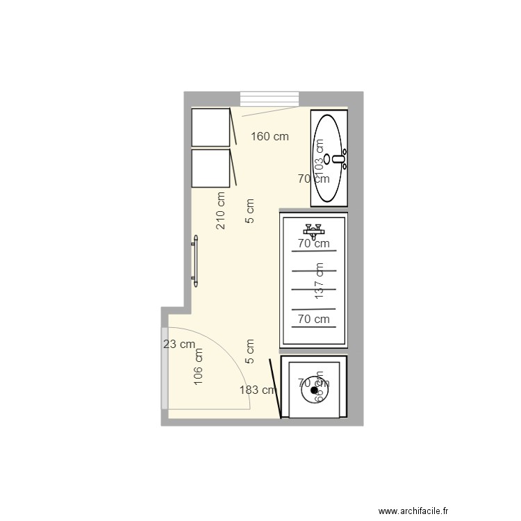 SDD TOLBIAC. Plan de 0 pièce et 0 m2