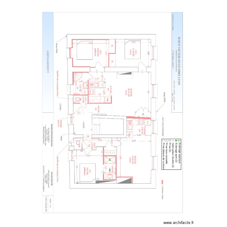 38 v hugo. Plan de 0 pièce et 0 m2