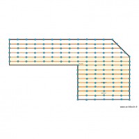 Terrasse 150 plots