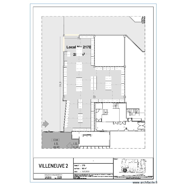 Plan V2. Plan de 0 pièce et 0 m2