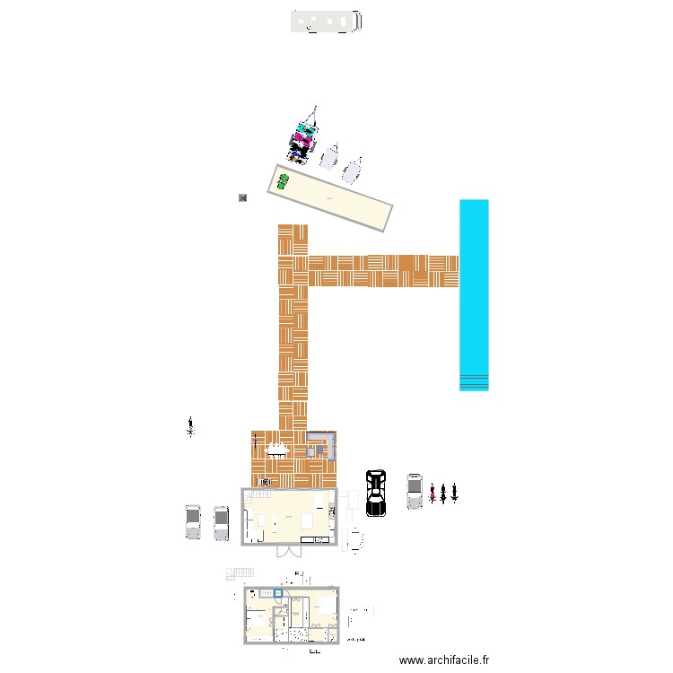 Les masselins essai 1er étage  2. Plan de 0 pièce et 0 m2