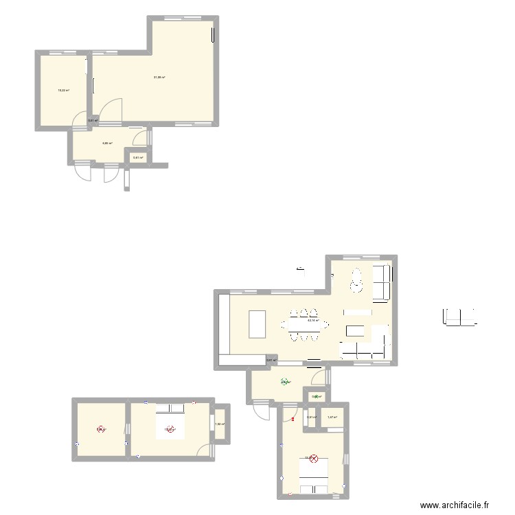 Home4. Plan de 0 pièce et 0 m2