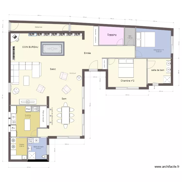 Fab Eve Andernos version 2. Plan de 