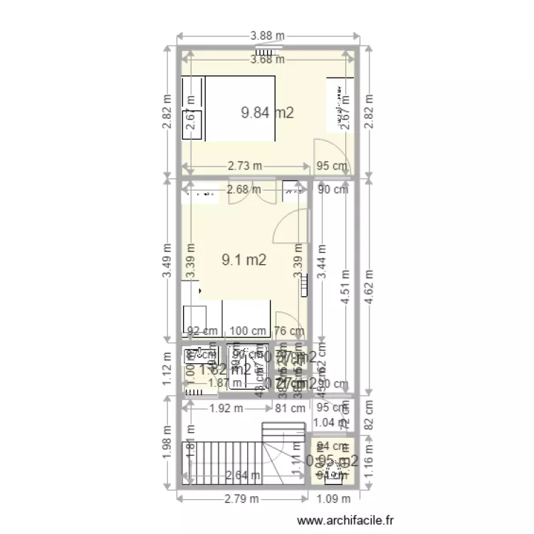 1ER ETAGE DEF HYPO 2. Plan de 1ER ETAGE DEF HYPO 2. Plan de