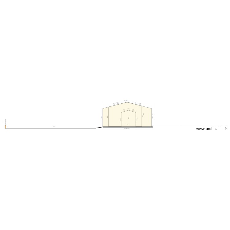 Projet clôture et portail. Plan de 0 pièce et 0 m2