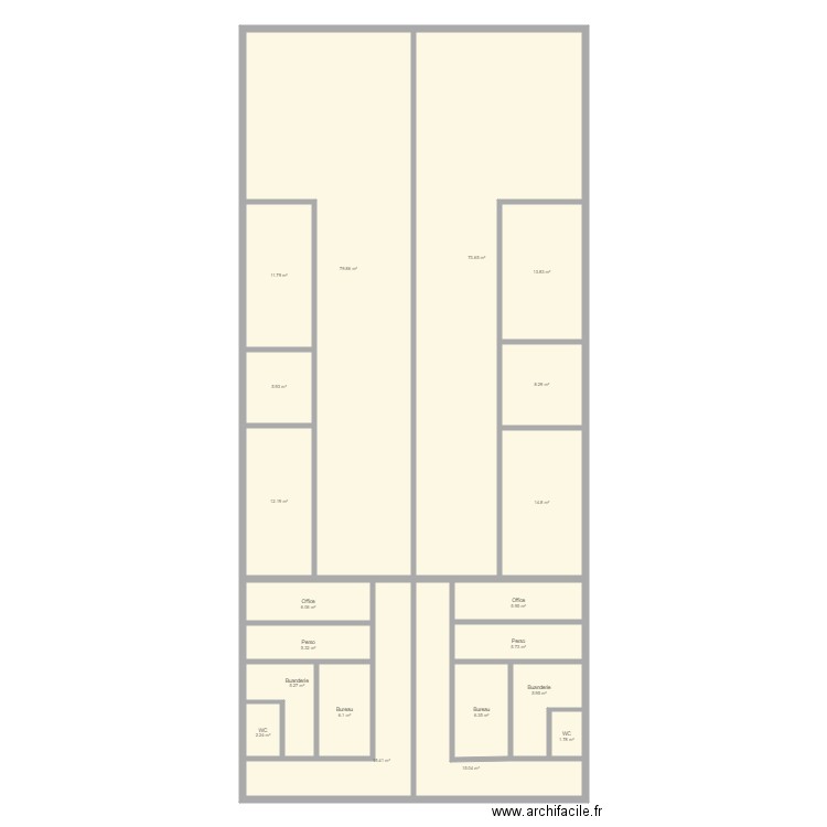 Montlhery 65 Gambetta Projet. Plan de 0 pièce et 0 m2