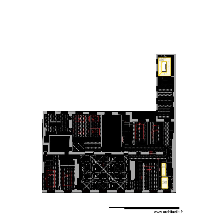 Dossier Samy Bensimon Salle de Bain. Plan de 3 pièces et 11 m2