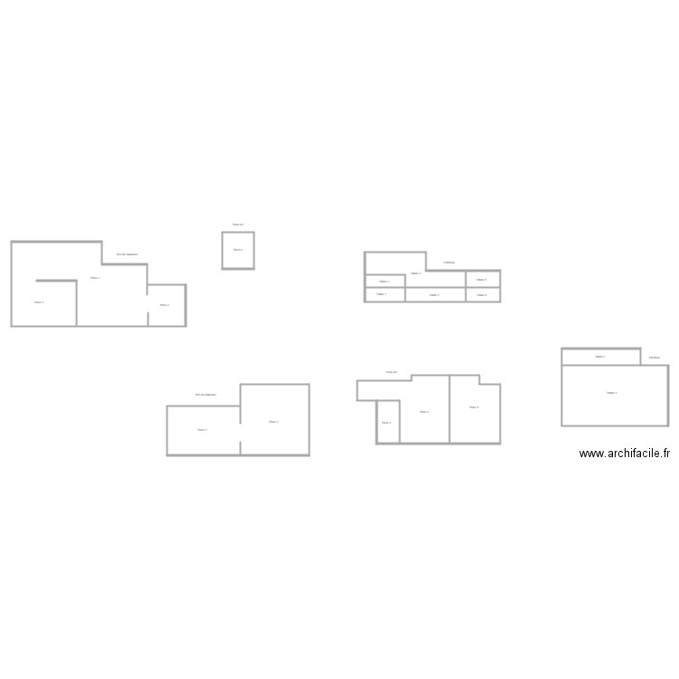 grange anthény. Plan de 0 pièce et 0 m2