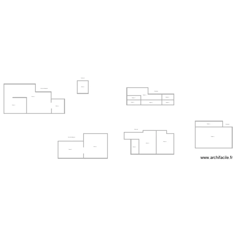 grange anth&eacute;ny. Plan de 