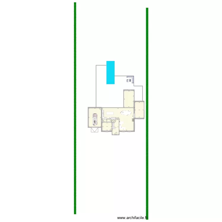 nic kat maison 2. Plan de 
