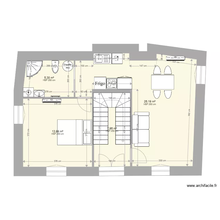 Malaucene R2 . Plan de 