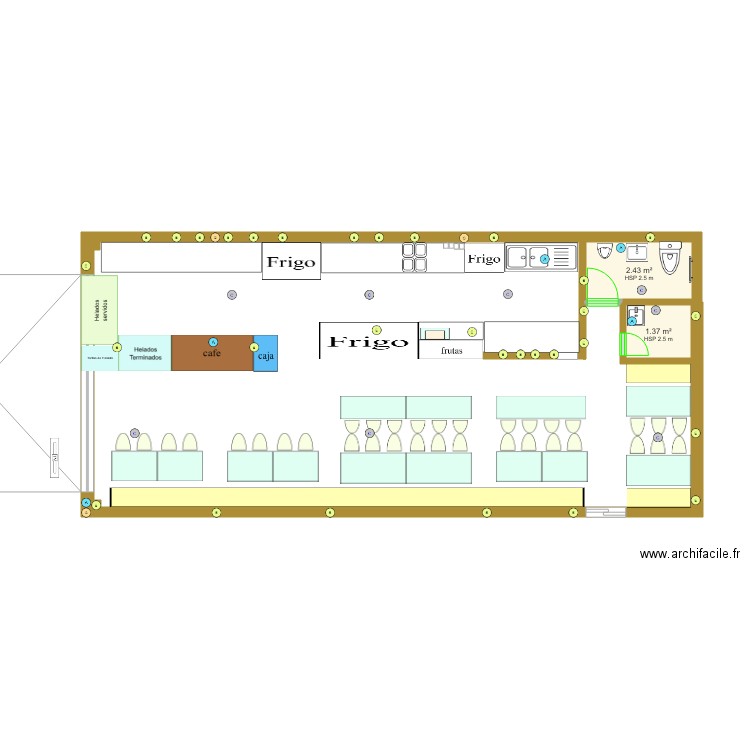 Fruteria Otaima felipe. Plan de 0 pièce et 0 m2