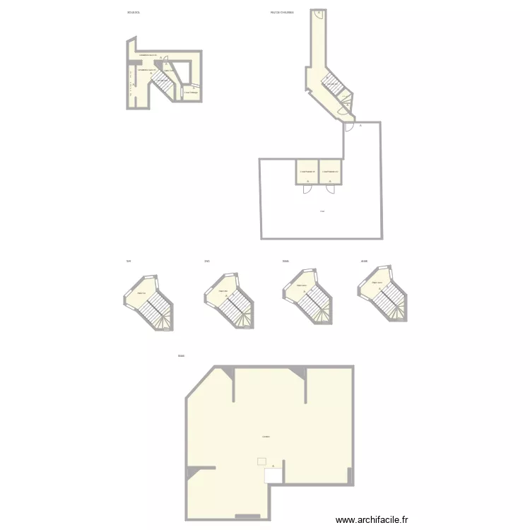 780807664-HOUILLES-SCILESQUATRE-CROQUIS-P. Plan de 