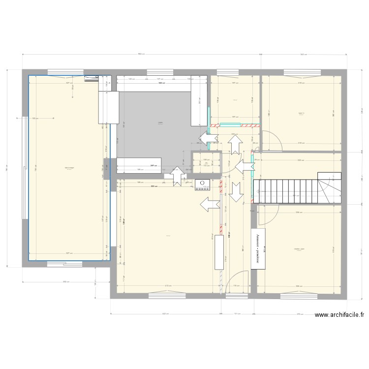 RDC option 4. Plan de 0 pièce et 0 m2