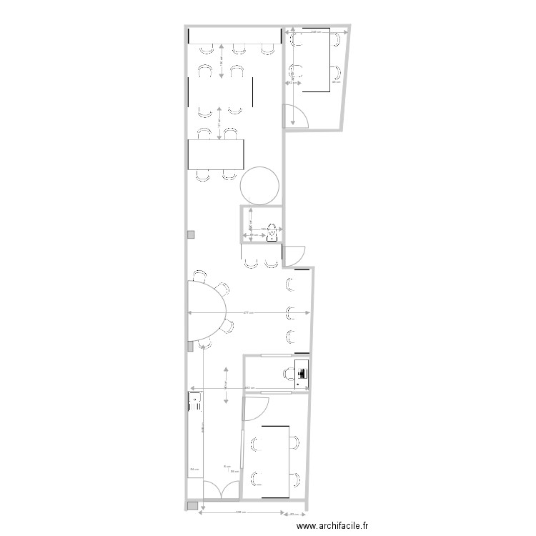 Matignon Bordeaux V1. Plan de 0 pièce et 0 m2