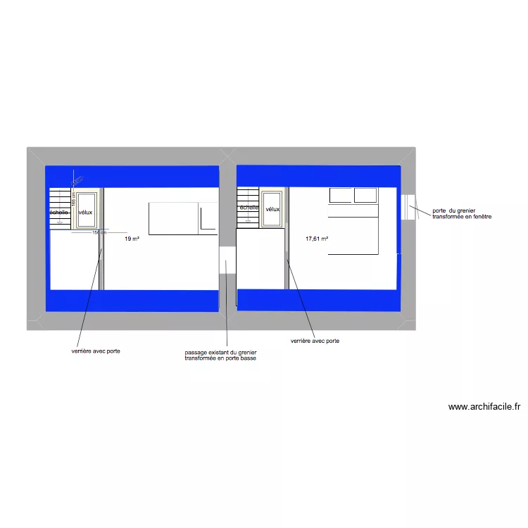 plan comble pour maitre d'oeuvre. Plan de 