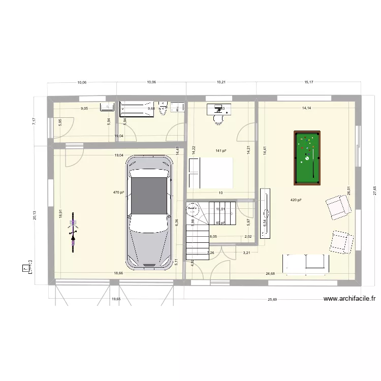 18Jardins nouveau. Plan de 