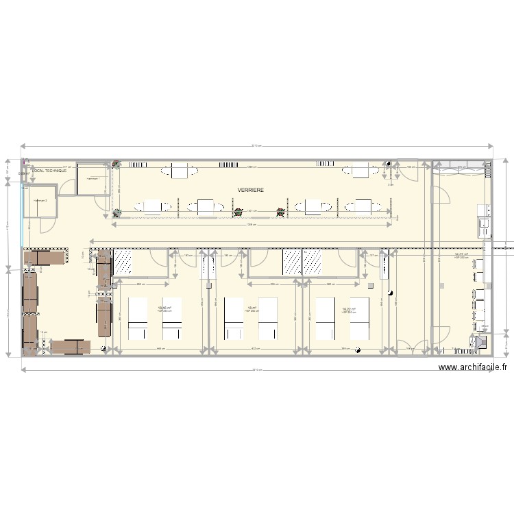 Pièce principale DISPO 2. Plan de 0 pièce et 0 m2