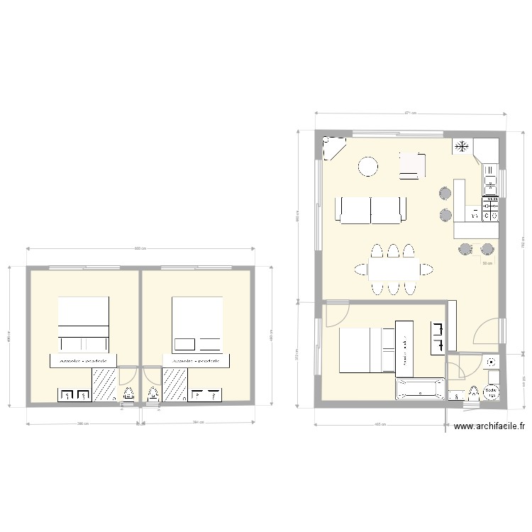 corse 1. Plan de 0 pièce et 0 m2