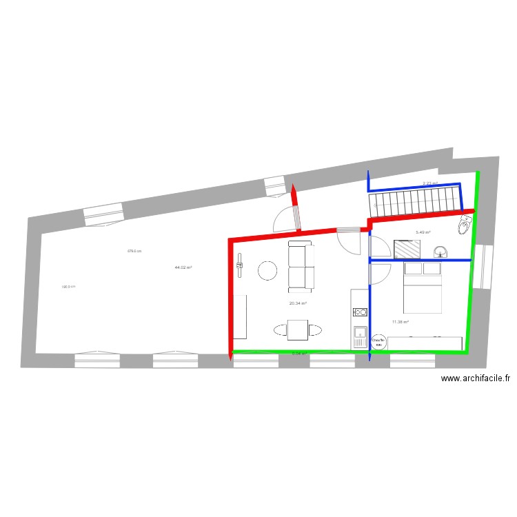 lambert logement b. Plan de 0 pièce et 0 m2