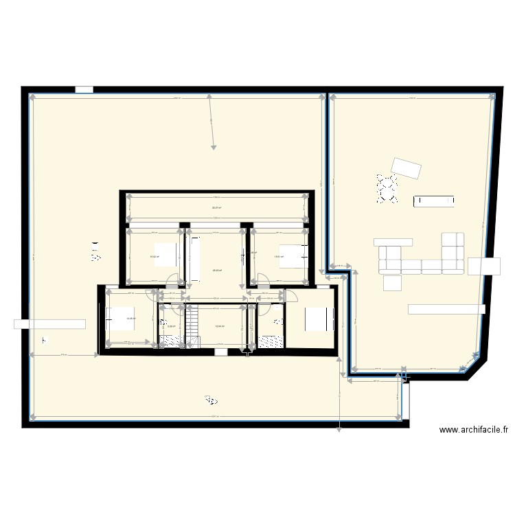 plan jdid. Plan de 0 pièce et 0 m2