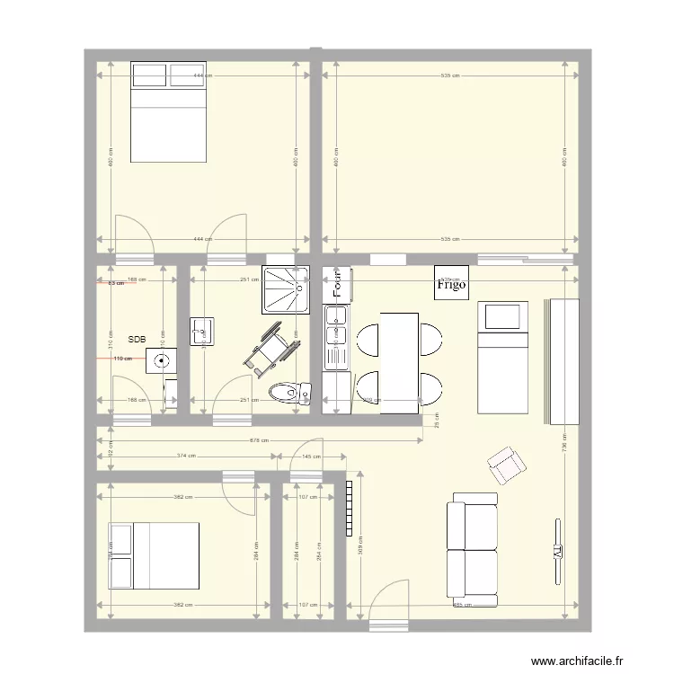 Roland GARDEZ bis. Plan de 