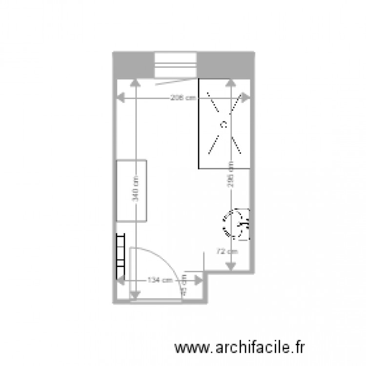 PLASSE . Plan de 0 pièce et 0 m2