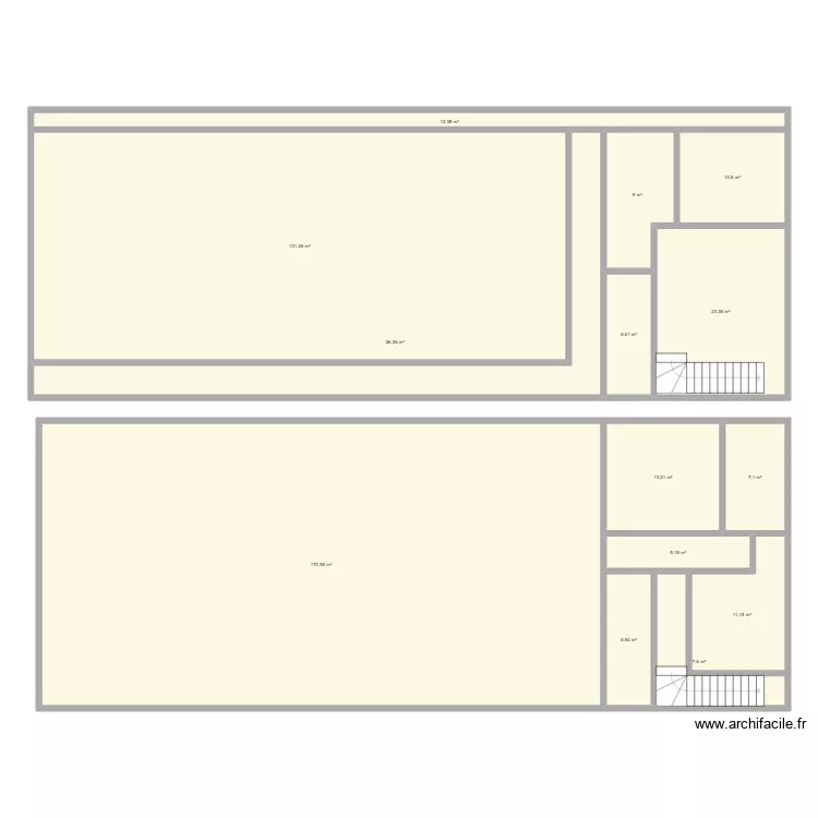 MPAKA 120 BABEL. Plan de 14 pièces et 441 m²