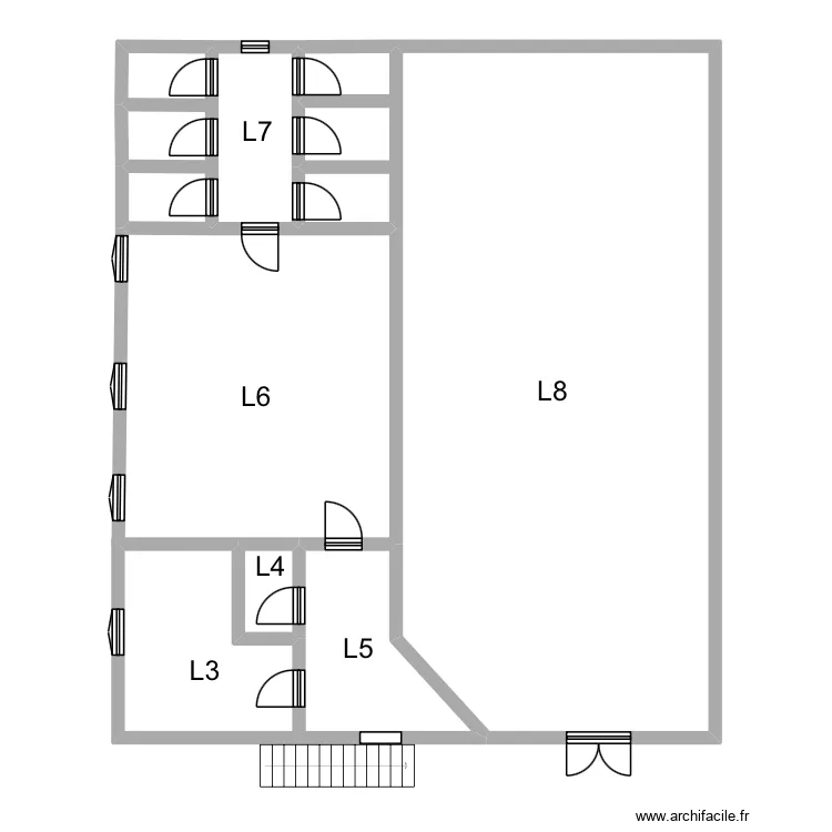 R&1 entretuen. Plan de 6 et 139 m² R&1 entretuen. Plan de 6 et 139 m²