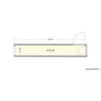 1er etage couloir  placo verticaux et plafond